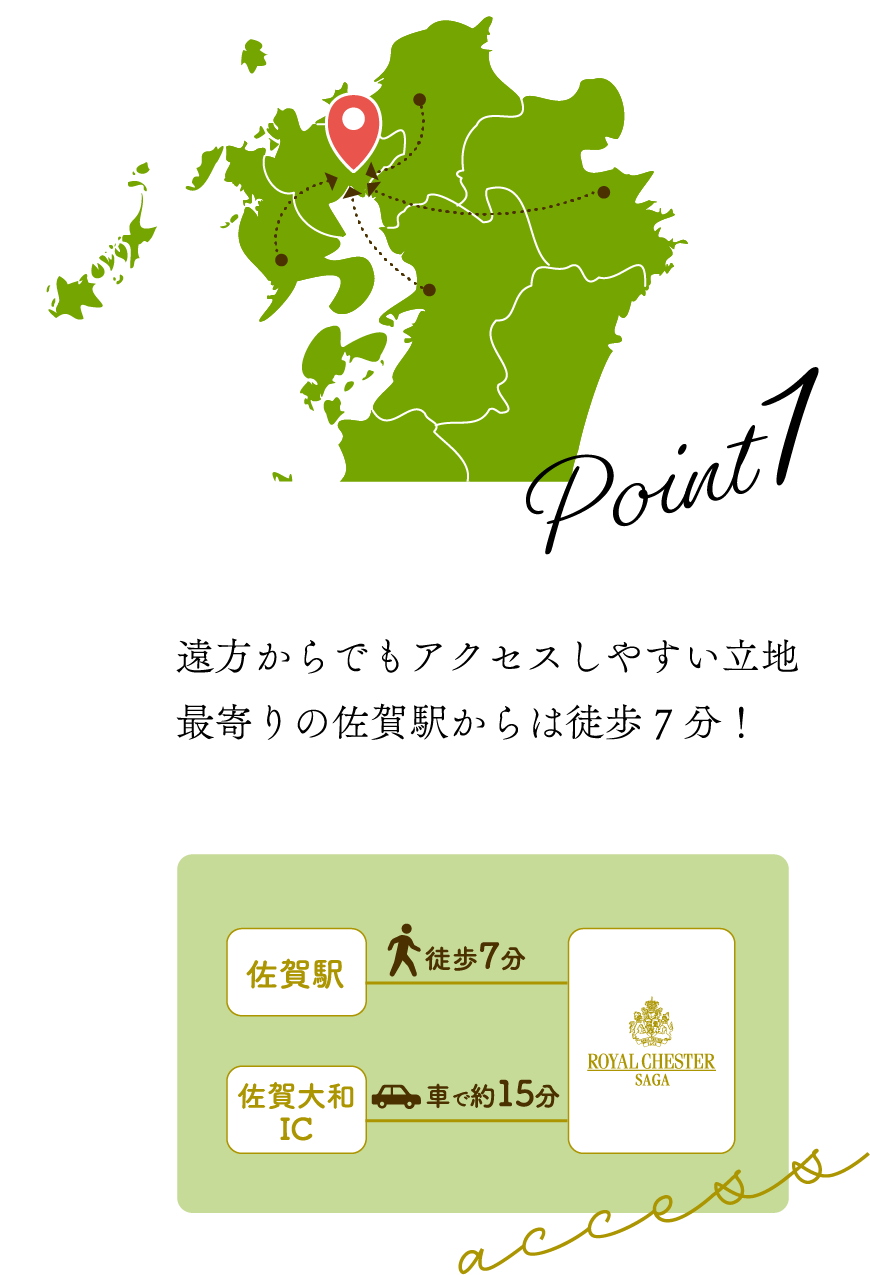 遠方ゲストも安心